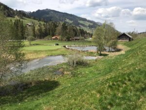 Golf Schweiz Luzern Biosphäre Entlebuch Fairway guter Platz